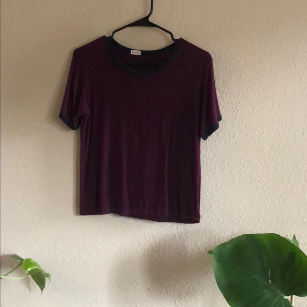 striped soft tee